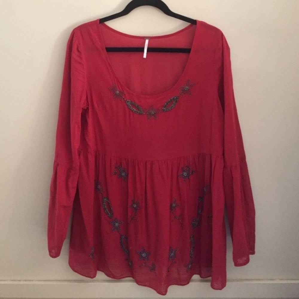 Free People Beaded Tunic